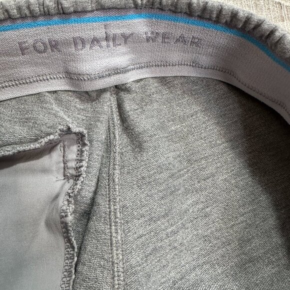 Mack Weldon Sweatpants Mens Sz M x 29" Heather Gray Tapered Drawstring Pockets - Picture 12 of 14